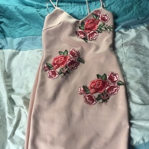 Pink Flower Dress